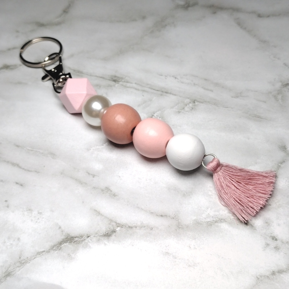 Boho Keychain or Bag Charm